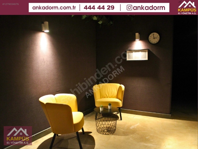 Ankadorm | Herşey Dahil, Full Eşyalı 1+1 Tek Kişilik Öğrenci Evi — fotoğraf 28