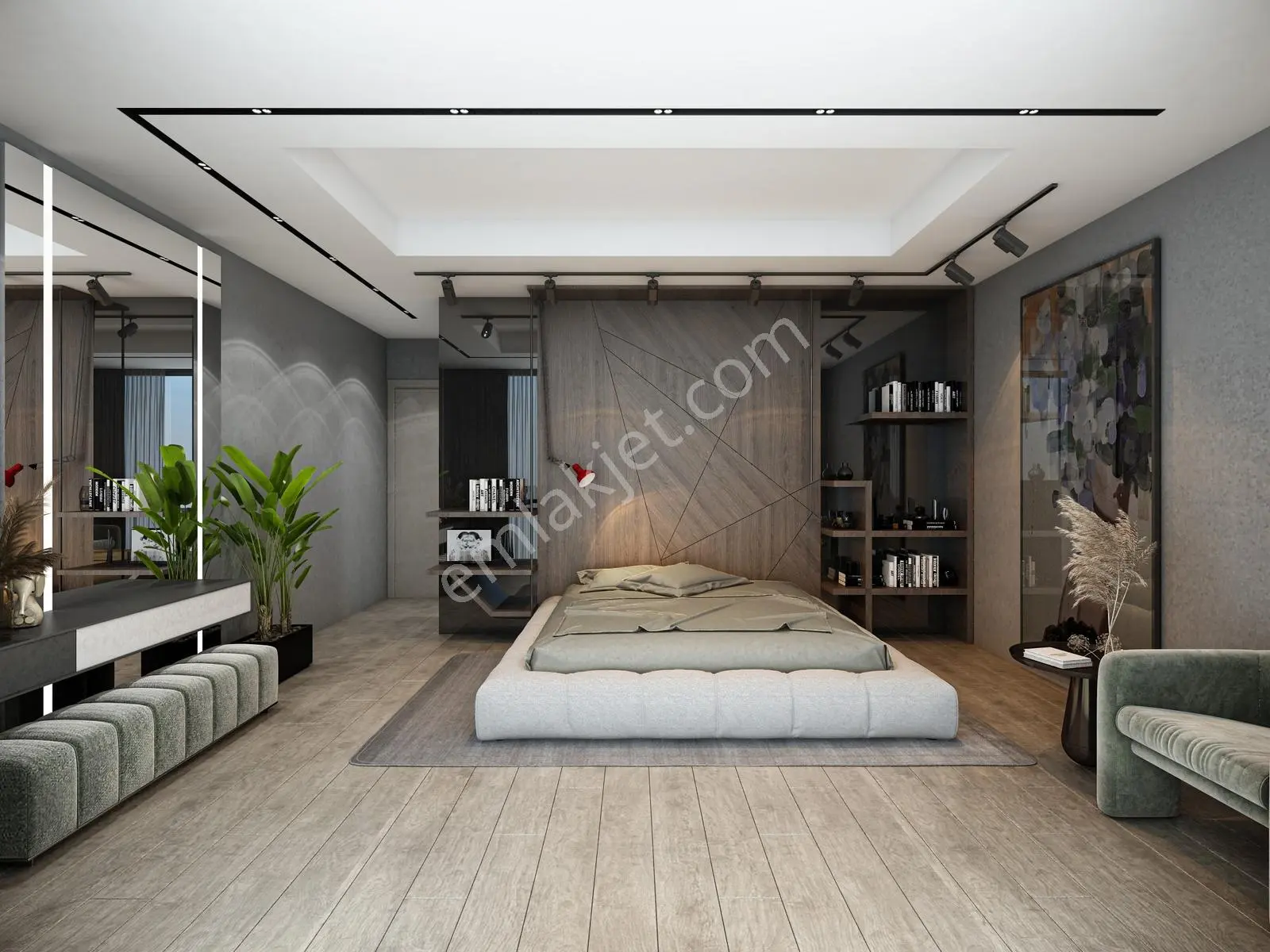 Site İçi Sıfır Triplex 5+1 267 M2 Teraslı Deniz Manz Villa — fotoğraf 6