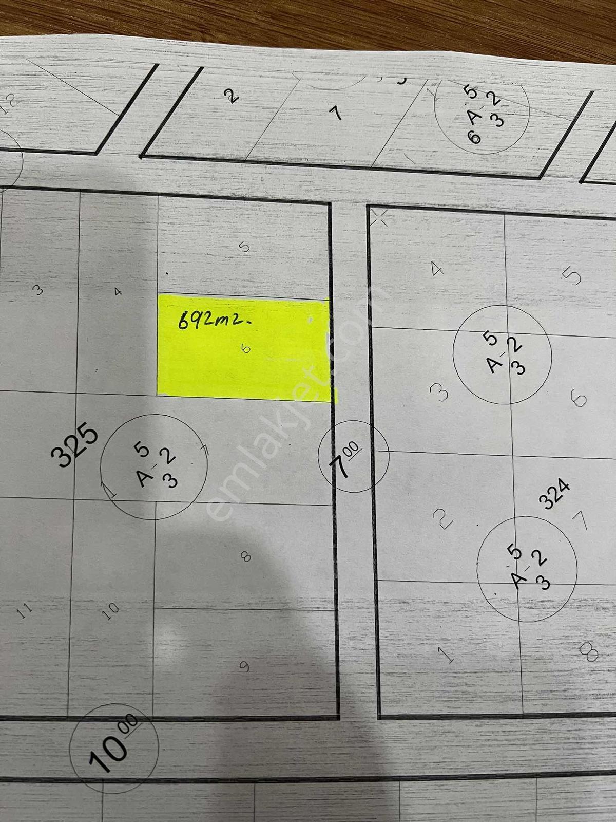 Topakkaya Fatıh'Te 325 Ada 6 Parsel De Satılık 692 Metre² Arsa