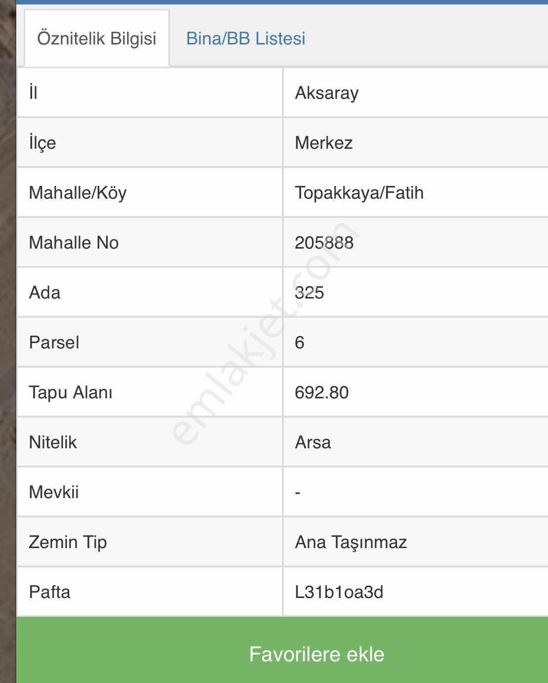 Topakkaya Fatıh'te 325 Ada 6 Parsel De Satılık 692 Metre² Arsa — fotoğraf 4