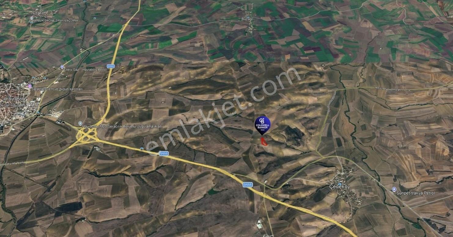 Tekirdağ Hayrabolu Çene Mahallesi Satılık 10.219,10 M² Tarla — fotoğraf 4