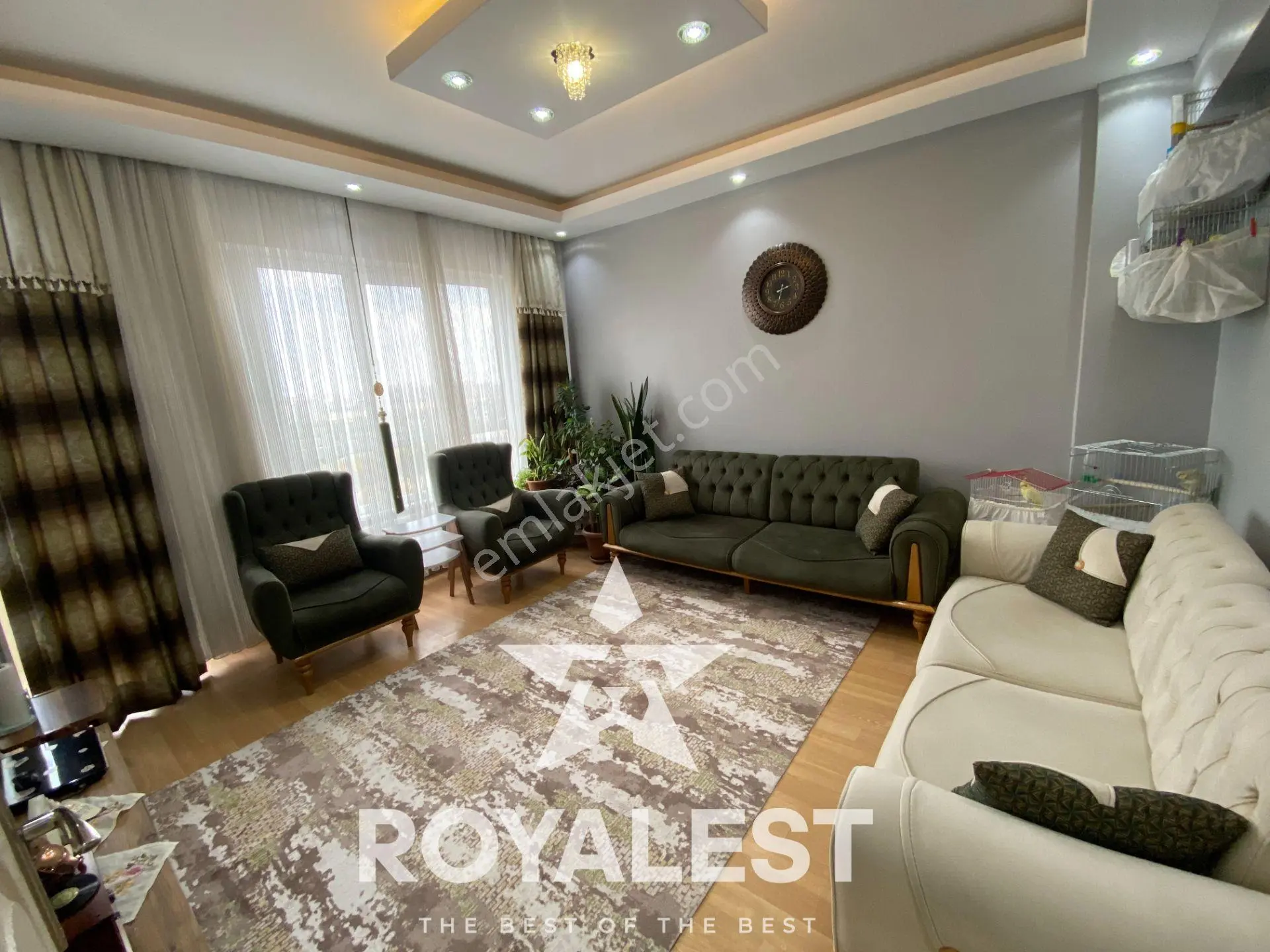 Royalest'ten Akkent'te Bakımlı Masrafsız Göbek Daire — fotoğraf 2