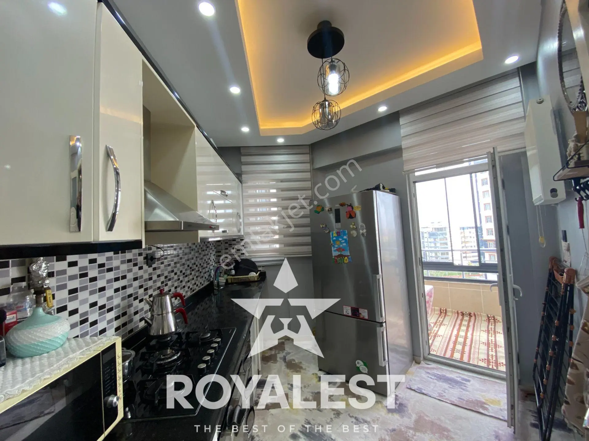 Royalest'ten Akkent'te Bakımlı Masrafsız Göbek Daire — fotoğraf 6
