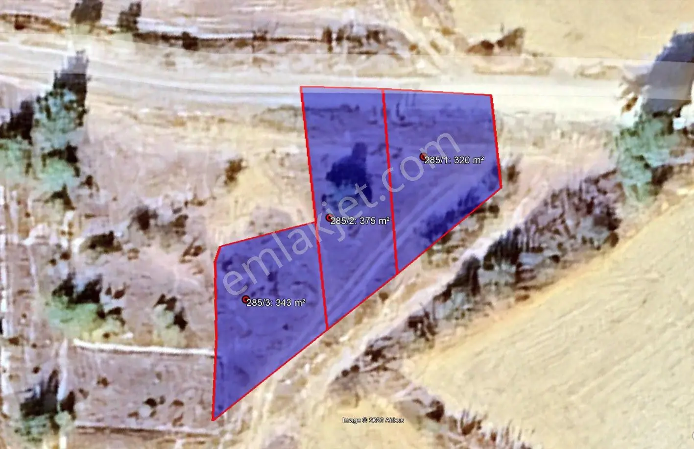Sazlıdere'De Kapanmaz Denız Manzaralı Toplam 1.038 M² Satılık Arsa