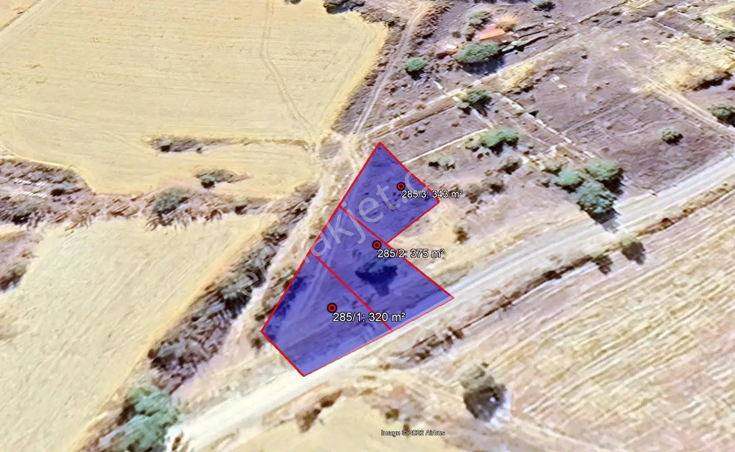 Sazlıdere'de Kapanmaz Denız Manzaralı Toplam 1.038 M² Satılık Arsa — fotoğraf 3