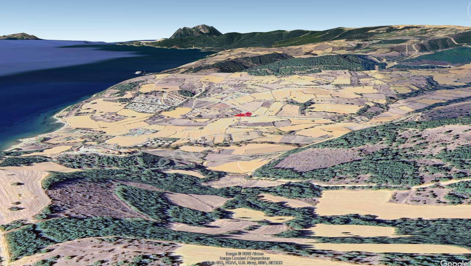 Sazlıdere'de Kapanmaz Denız Manzaralı Toplam 1.038 M² Satılık Arsa — fotoğraf 8