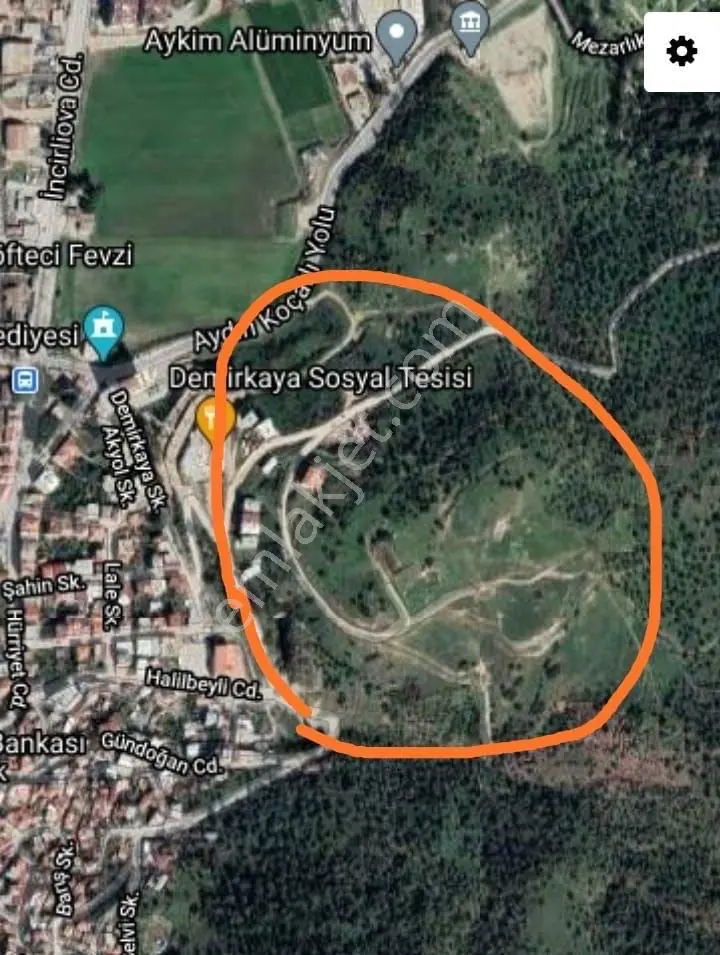 Aydın Koçarlı Gündoğan Mahallesinde Satılık Arsa — fotoğraf 3