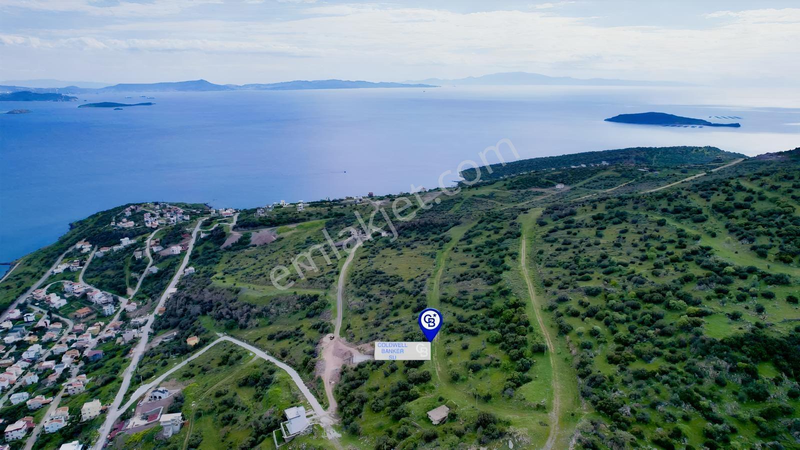 Çandarlı Eyko Bölgesinde Satılık Deniz Manzaralı Arsa