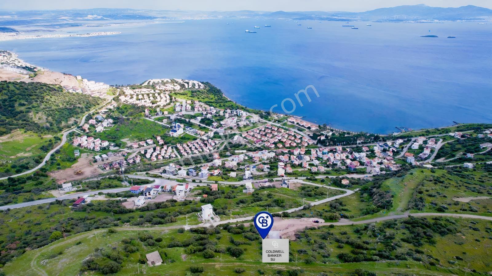 Çandarlı Eyko Bölgesinde Satılık Deniz Manzaralı Arsa — fotoğraf 3