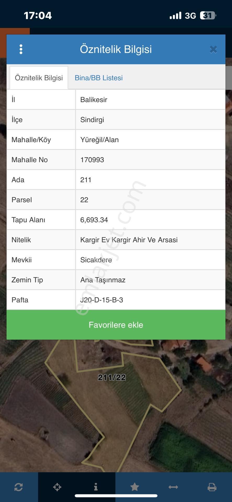 Sındırgıda Satılık Müstakil Ev Ve Tarlası 6.693 M2 — fotoğraf 6