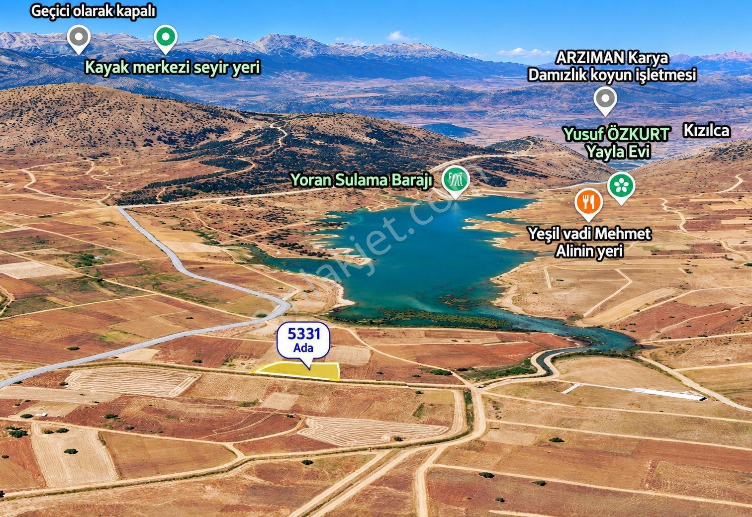 Lobby Fortist'Ten Tavas Yoran Yaylası'Nda 1.575 M2 Satılık Arazi