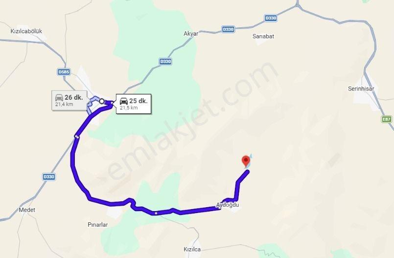 Lobby Fortist'ten Tavas Yoran Yaylası'nda 1.575 M2 Satılık Arazi — fotoğraf 6