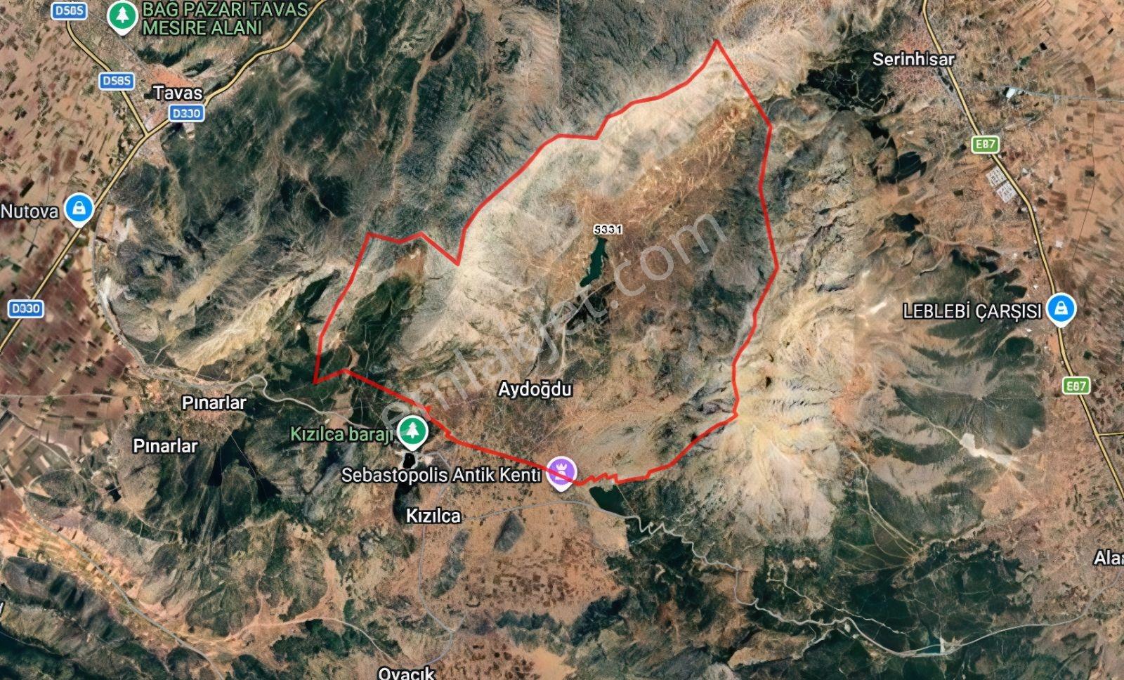 Lobby Fortist'ten Tavas Yoran Yaylası'nda 1.575 M2 Satılık Arazi — fotoğraf 9