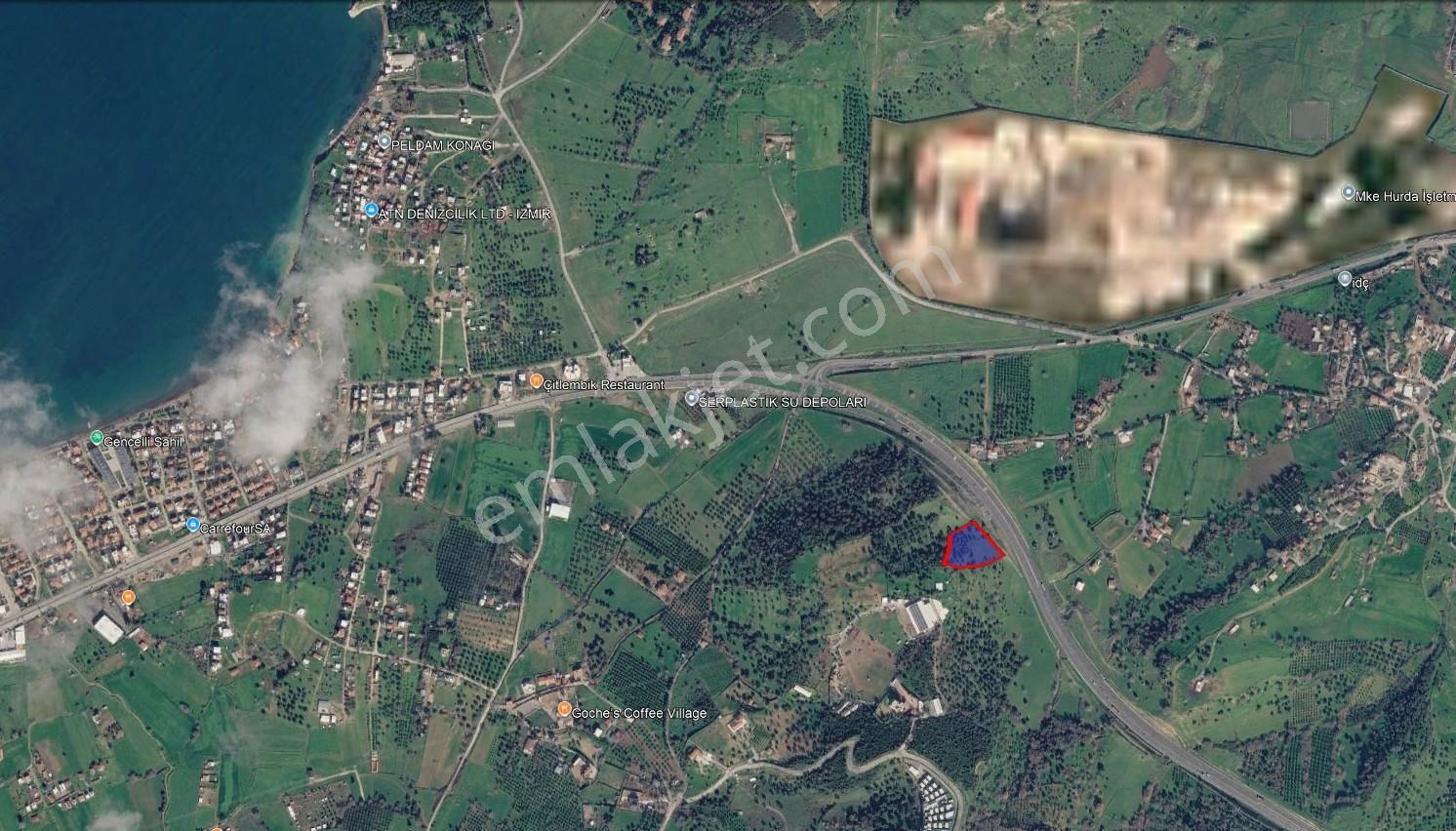 Aliağa Horozgediğinde Deniz Manzaralı, Konut İmarlı 5800m² Satılık Arazi — fotoğraf 7