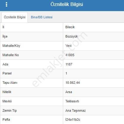Bozüyük Yediler Mah. De İmarlı Arsa — fotoğraf 7