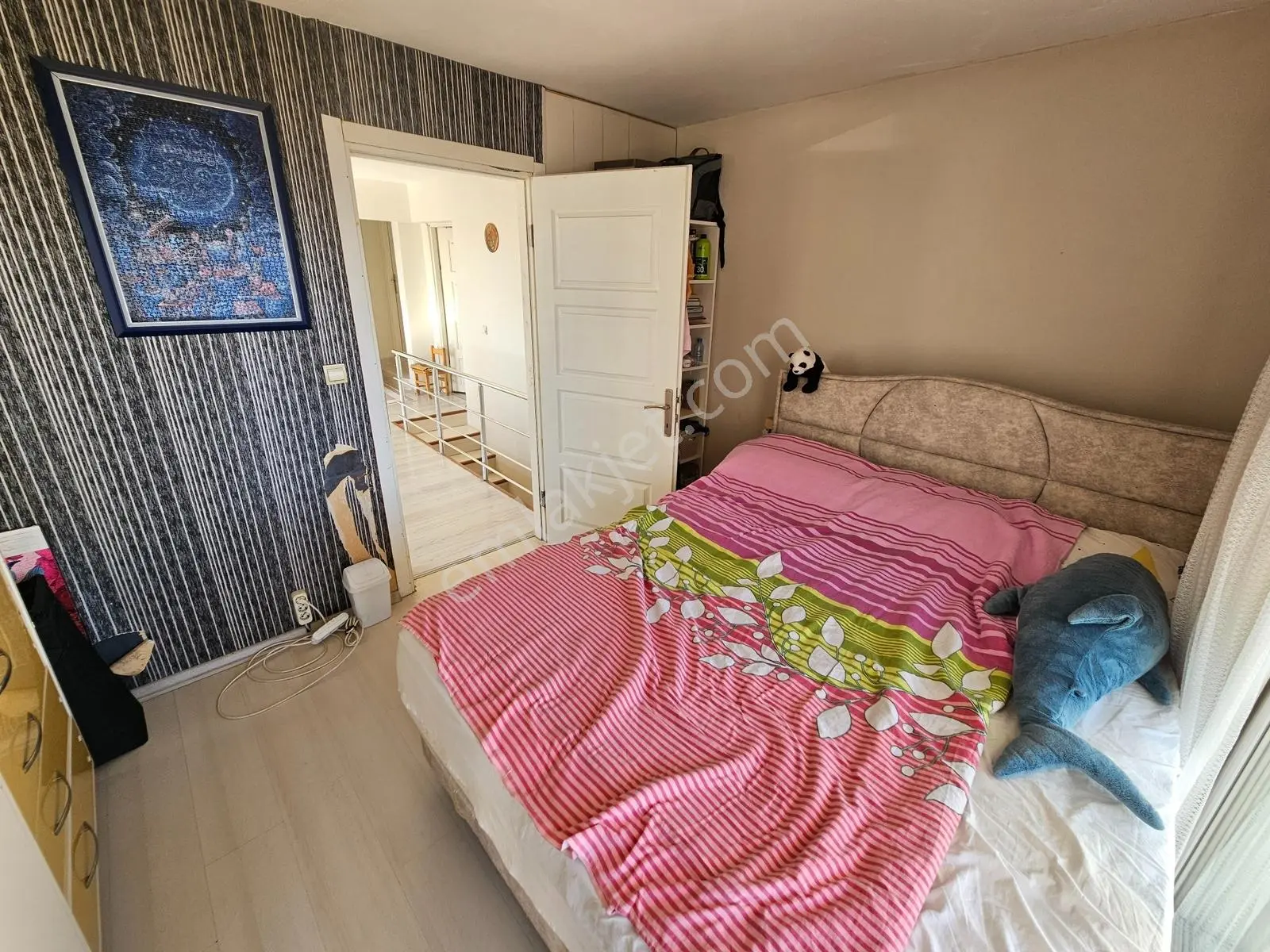 Muga'dan Deniz Manzaralı Teraslı Şömineli 5+1 Dubleks Daire — fotoğraf 45