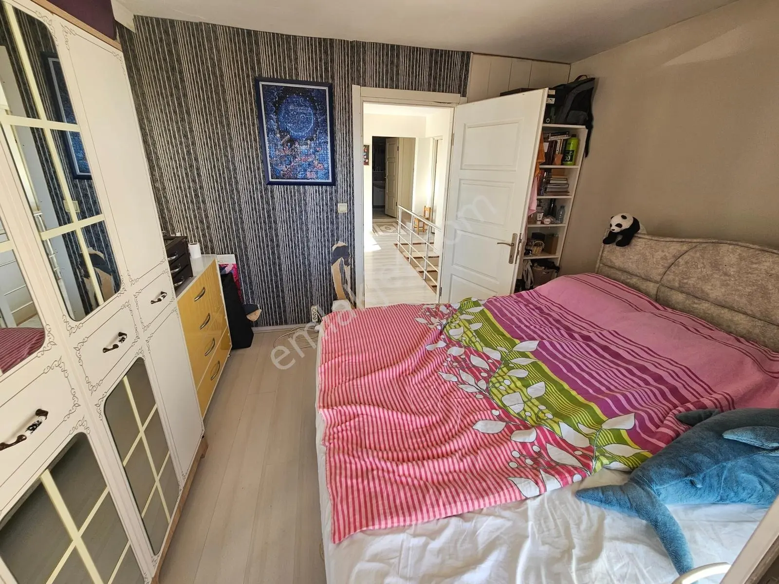 Muga'dan Deniz Manzaralı Teraslı Şömineli 5+1 Dubleks Daire — fotoğraf 46