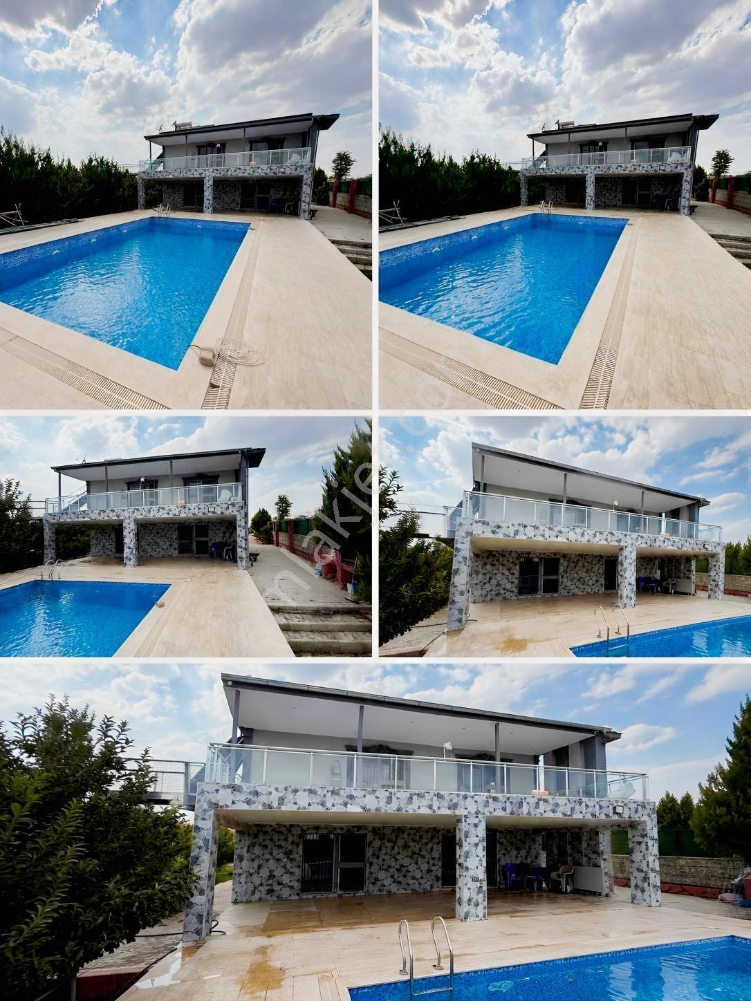 Gaziantep Oğuzeli İnönü Mevkiinde | Havuzlu 2 Katlı Bağ Evi — fotoğraf 2