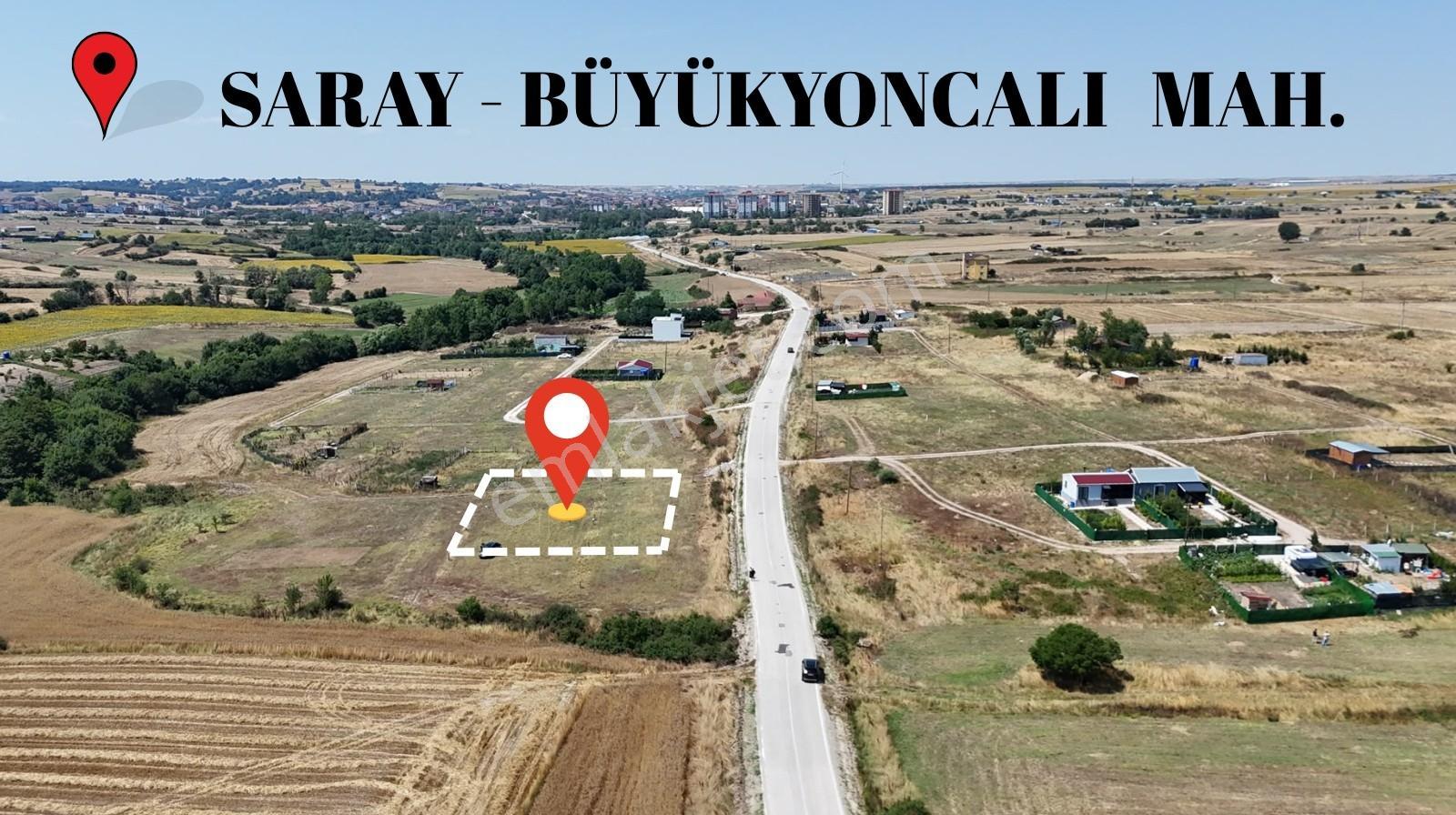 Güven'Den Saray'Da 300M² İmarlı Tek Tapu Yola Cephe Arsa !!!!!!
