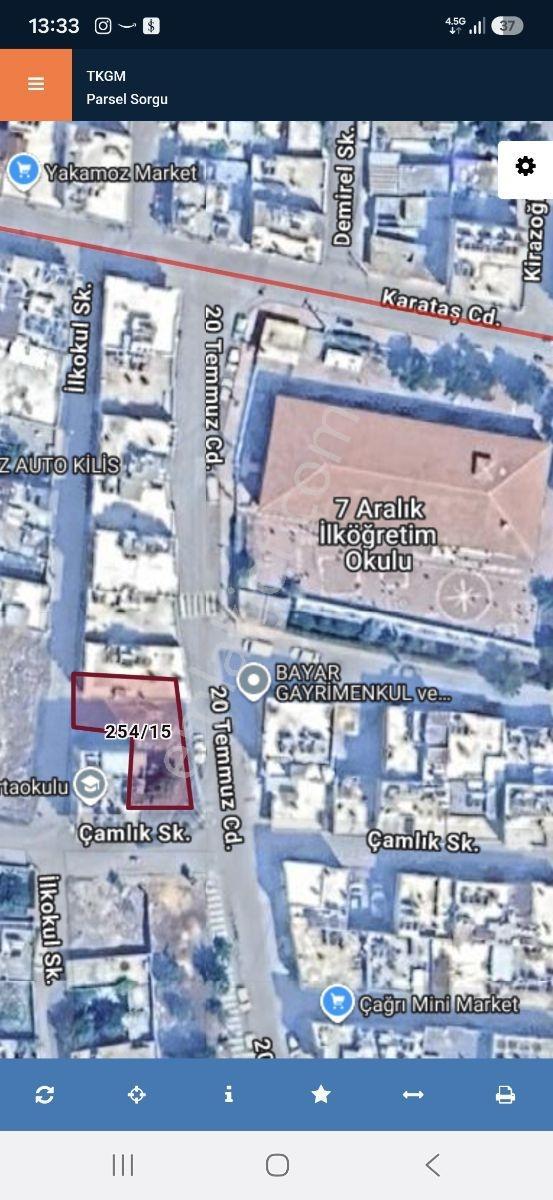 Bayar Gayrimenkulden Karataş Kampüse Yakın Cadde Üstü 263m2 Arsa — fotoğraf 17
