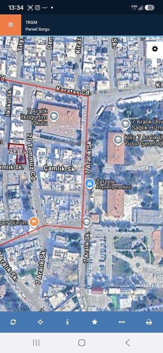 Bayar Gayrimenkulden Karataş Kampüse Yakın Cadde Üstü 263m2 Arsa — fotoğraf 20