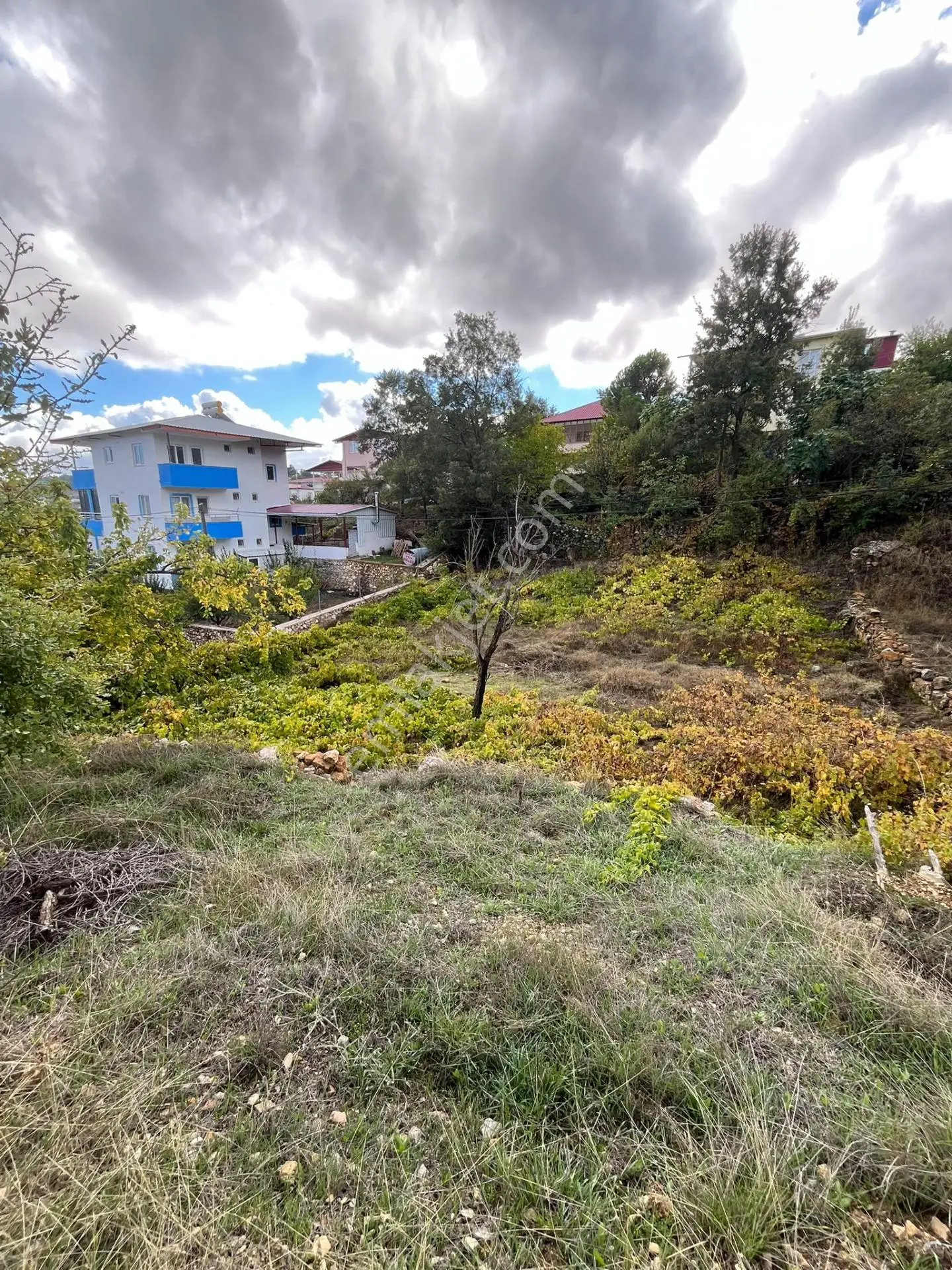 Çamlıca/Çaltı 553M2 Yola Sıfır İmarlı Satılık Arsa
