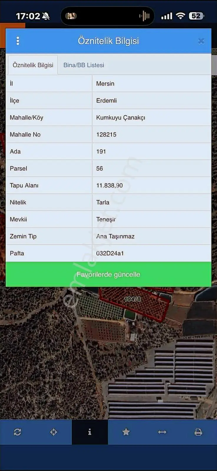 |Ctn| Kumkuyu Çanakçı'Da 5,5 Dönüm Arsa Alata'Da Ev Takaslı