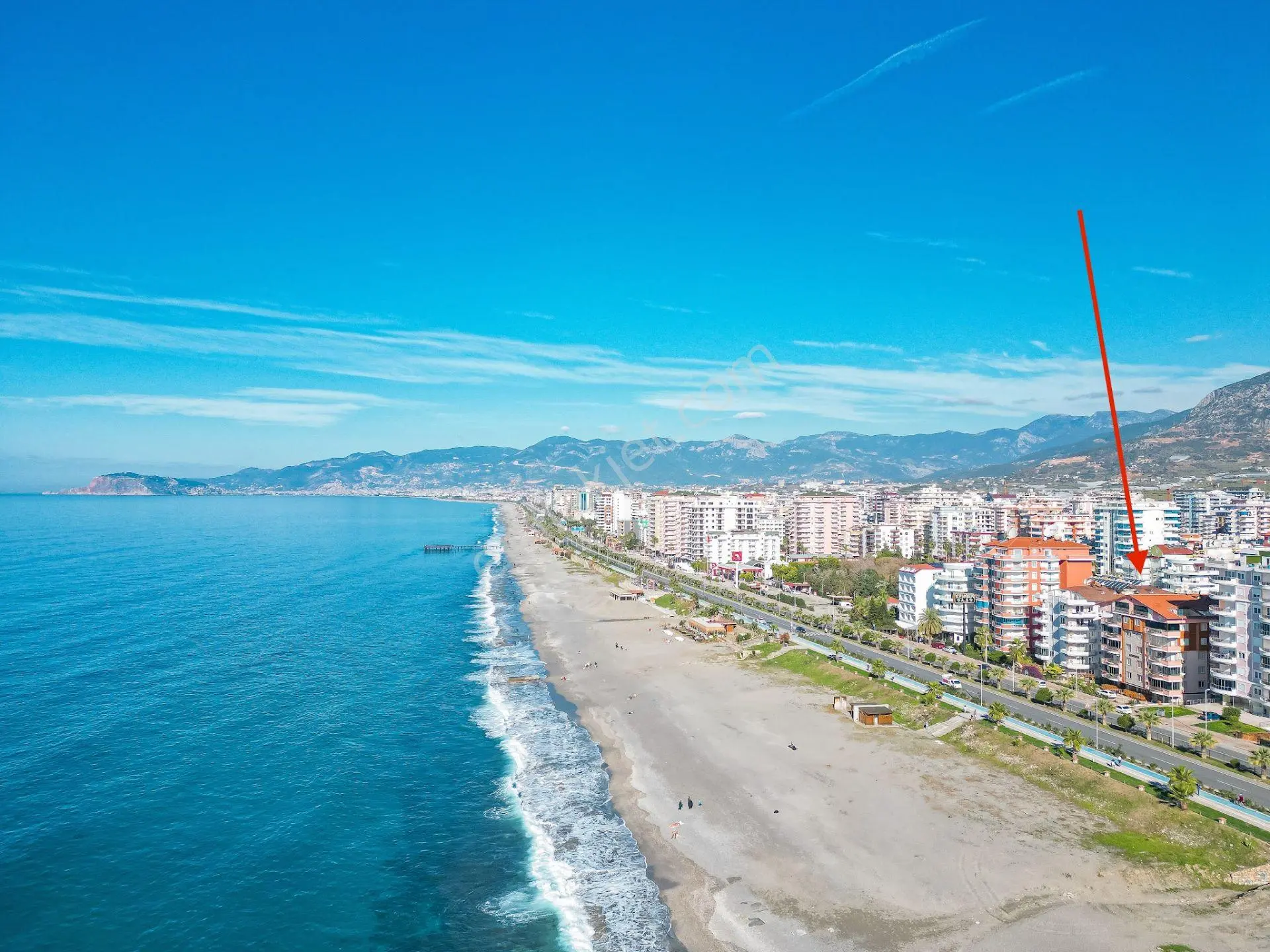 Alanya Mahmutlar'da Denize 150 M Sahile Geçişli Sitede Eşyalı 2+1 — fotoğraf 22