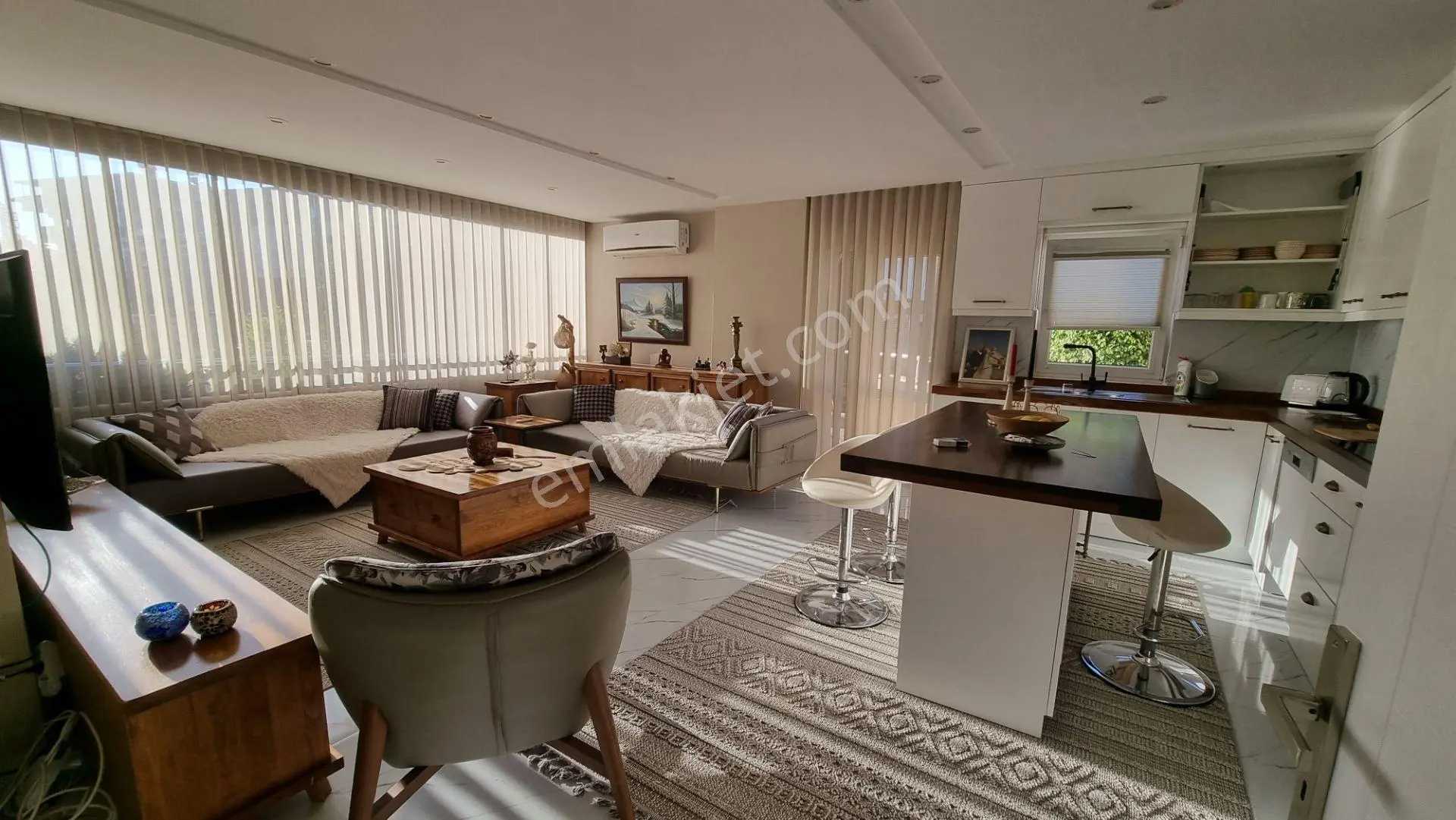 Alanya Cikcilli'de Aktiviteli Sitede Eşyalı 110 M² 2+1 Daire — fotoğraf 4