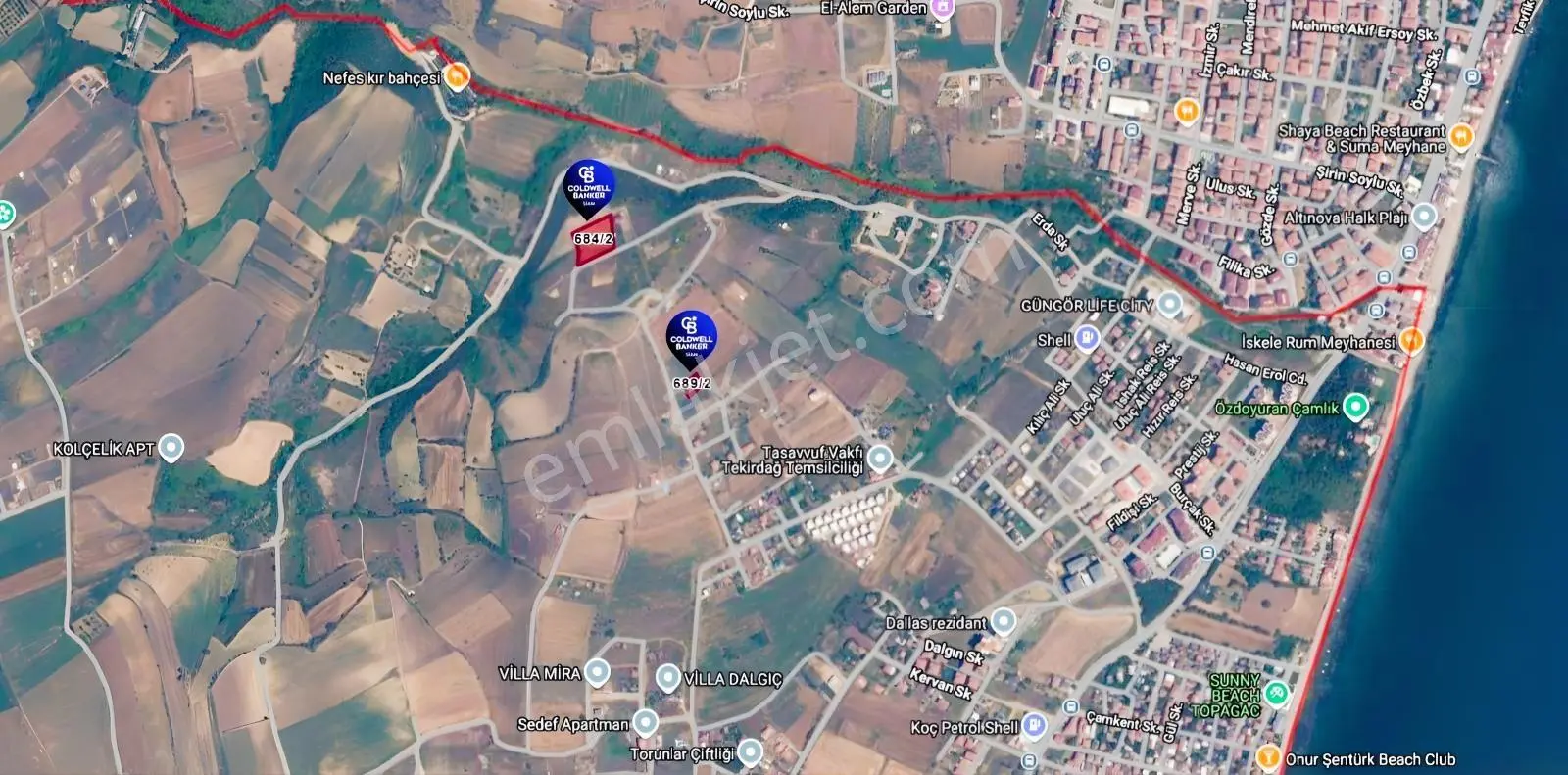 Tekirdağ Süleymanpaşa Barbaros Mh. Satılık 167,69 M² Arsa