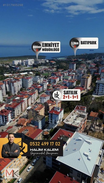 Deniz Manzaralı Cam Balkonlu Geniş Muhteşem Satılık 1+1 — fotoğraf 4