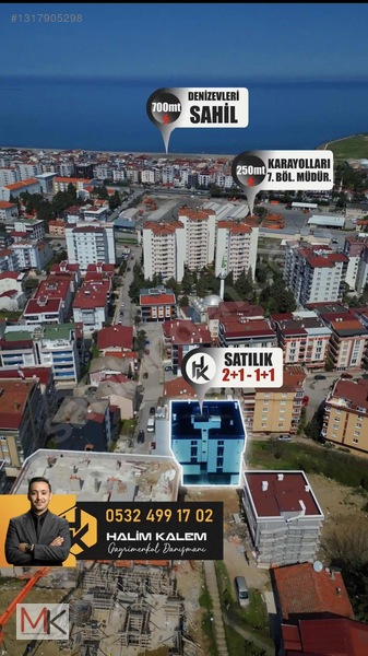 Deniz Manzaralı Cam Balkonlu Geniş Muhteşem Satılık 1+1 — fotoğraf 5