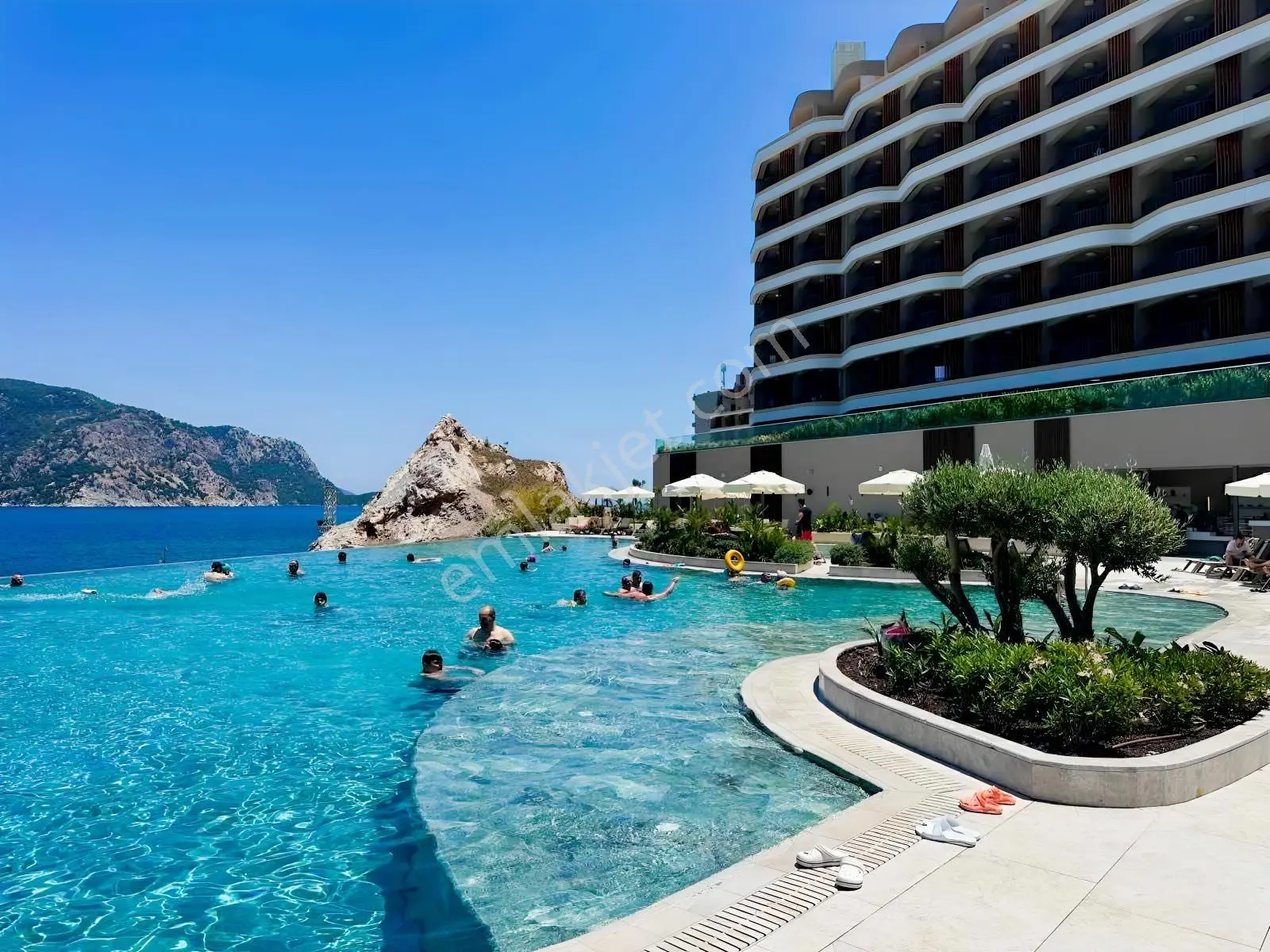 Muğla Marmaris İçmeler Sinpaş Kızılbük'de Satılık Devremülk — fotoğraf 2