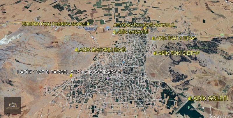 Ladik Mahallesi Yayla Bademli Dağ Mevkii İmarlı Satılık Arsa