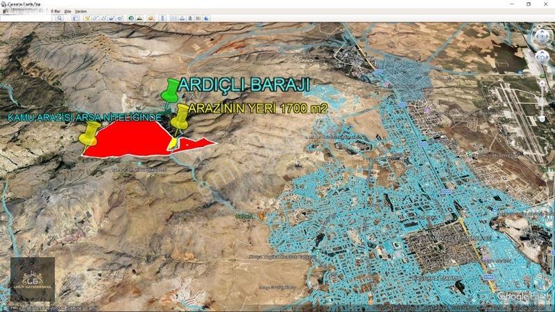 Selçuklu Ardıçlı Mah Baraj Yolu Üzeri 1700 M2 Tarla Hissesi