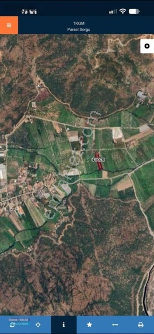 Muğla Ortaca Çaylı Mahallesinde İnşaat Yapılabilir Satılık Tarla — fotoğraf 3