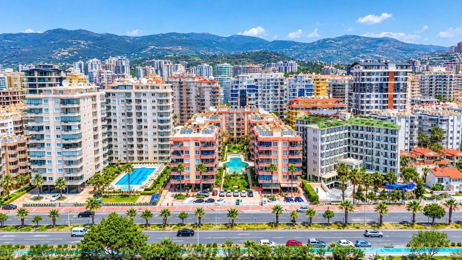 Alanya Mahmutlar 2+1 105M2 Eşyalı Havuz,Asansör, Denize Sıfırrrr