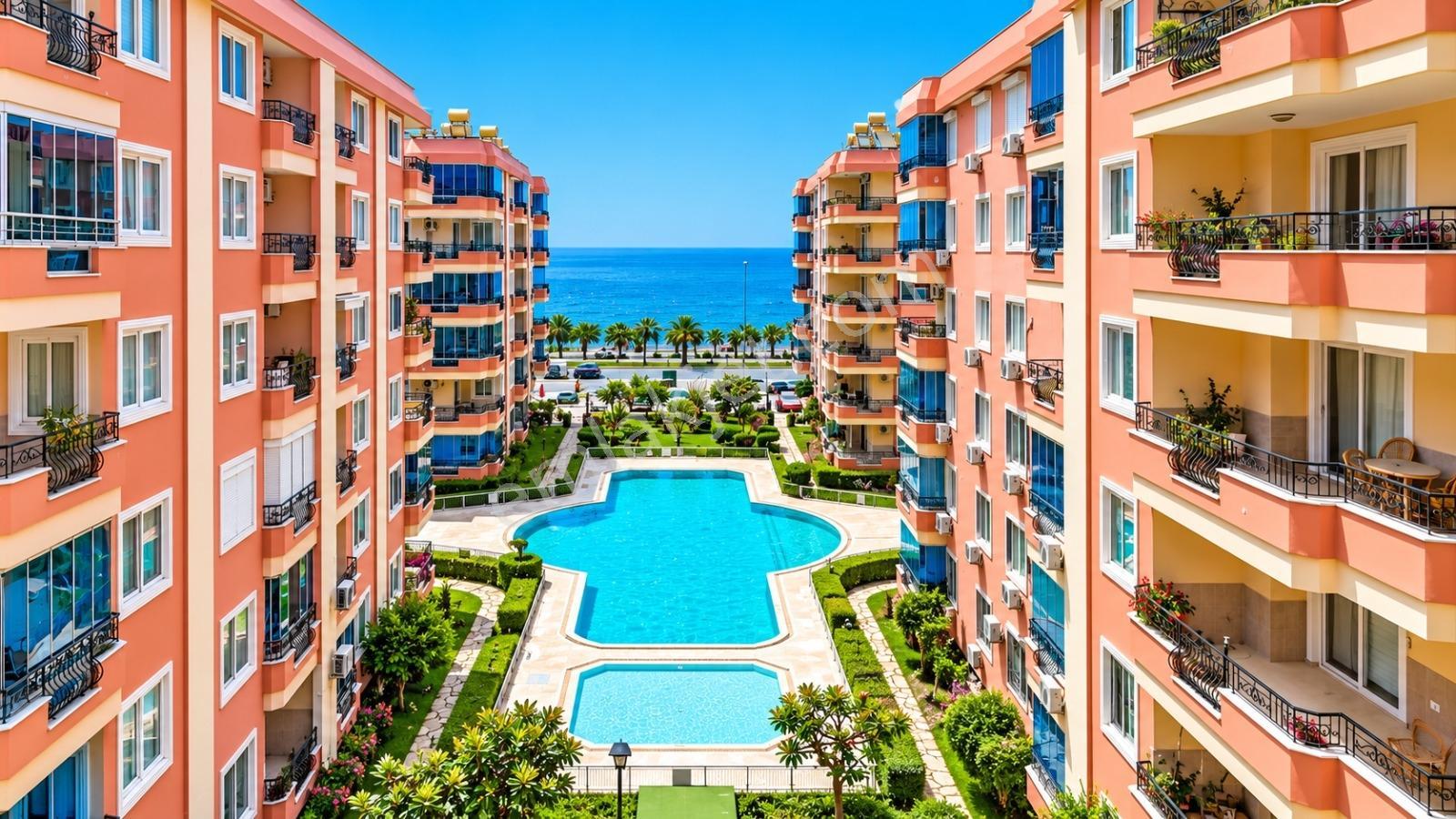 Alanya Mahmutlar 2+1 105m2 Eşyalı Havuz,asansör, Denize Sıfırrrr — fotoğraf 9