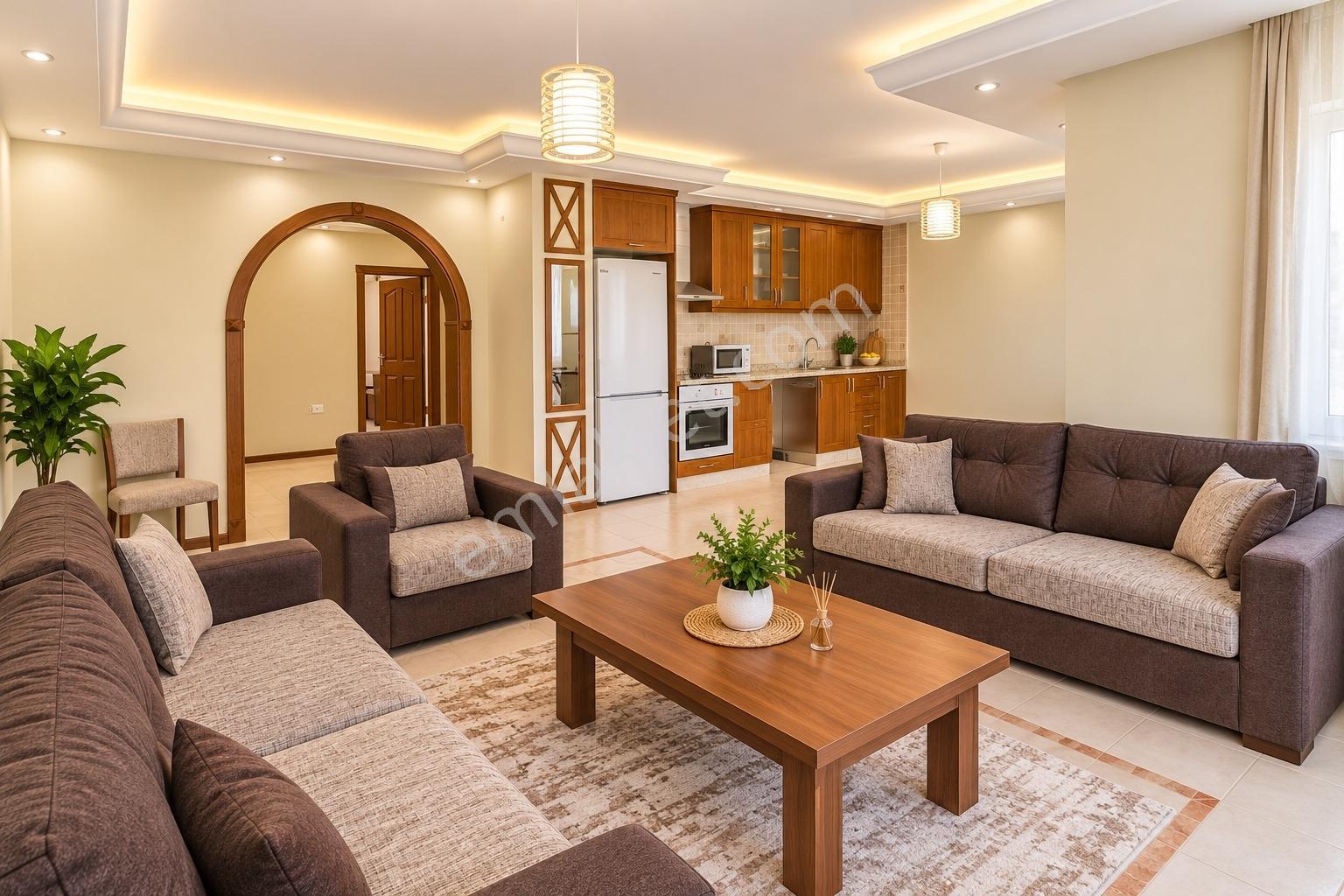 Alanya Mahmutlar 2+1 105m2 Eşyalı Havuz,asansör, Denize Sıfırrrr — fotoğraf 10