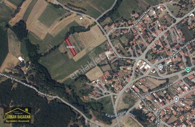 Karacaklavuz'da İmara Komşu Kadastral Yollu 1.103 M² Tarla — fotoğraf 8