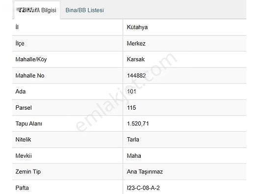 Yerleşim Yanında 1520 M² Ekime Biçime Uygun Arazi Karsak Mah. — fotoğraf 2