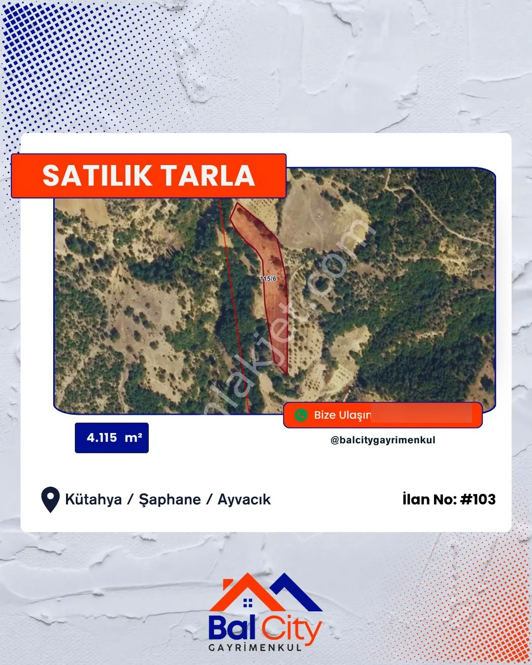 Balcity - Kütahya Şaphane İlçe Merkezde, Otoyola Yakın Tarım Ve Yaşam Fırsatı! — fotoğraf 13