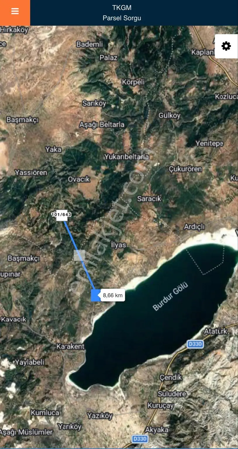 Balcity - Afyonkarahisar | Başmakçı | Çığrı Mah. Tek Tapu Fırsat 842 M2 Arsa — fotoğraf 4