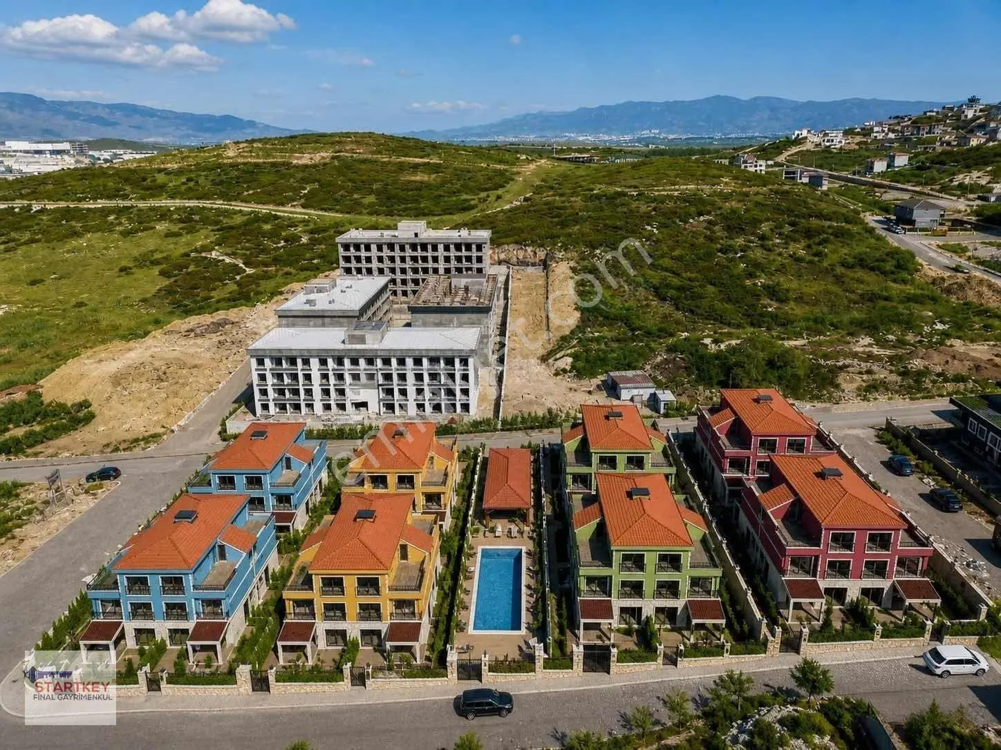 Menemen Seyrek Satılık Villa 3+1 Triplex Havuzlu Güvenlikli Site — fotoğraf 18