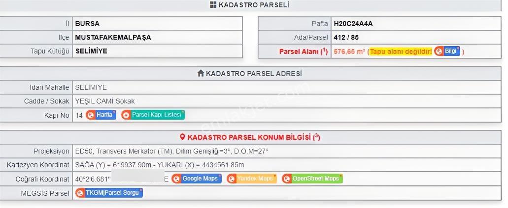 M.k.paşa Selimiye'de Konut İmarlı Satılık Arsa — fotoğraf 9