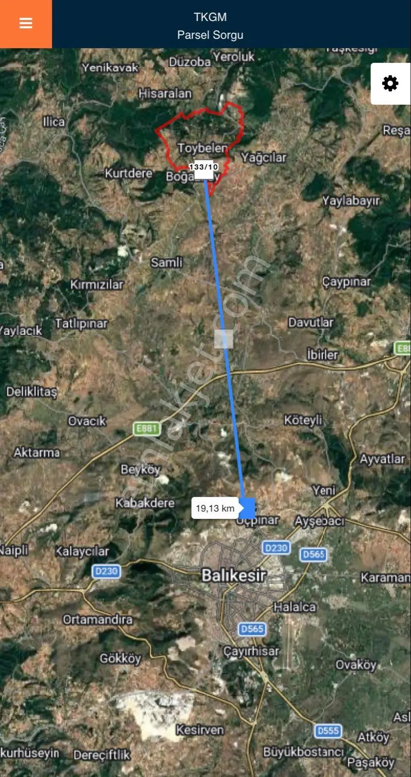 Balcity- Karesi/toybelen'de 6 Dönüm İmar Sınırında Tarla — fotoğraf 9