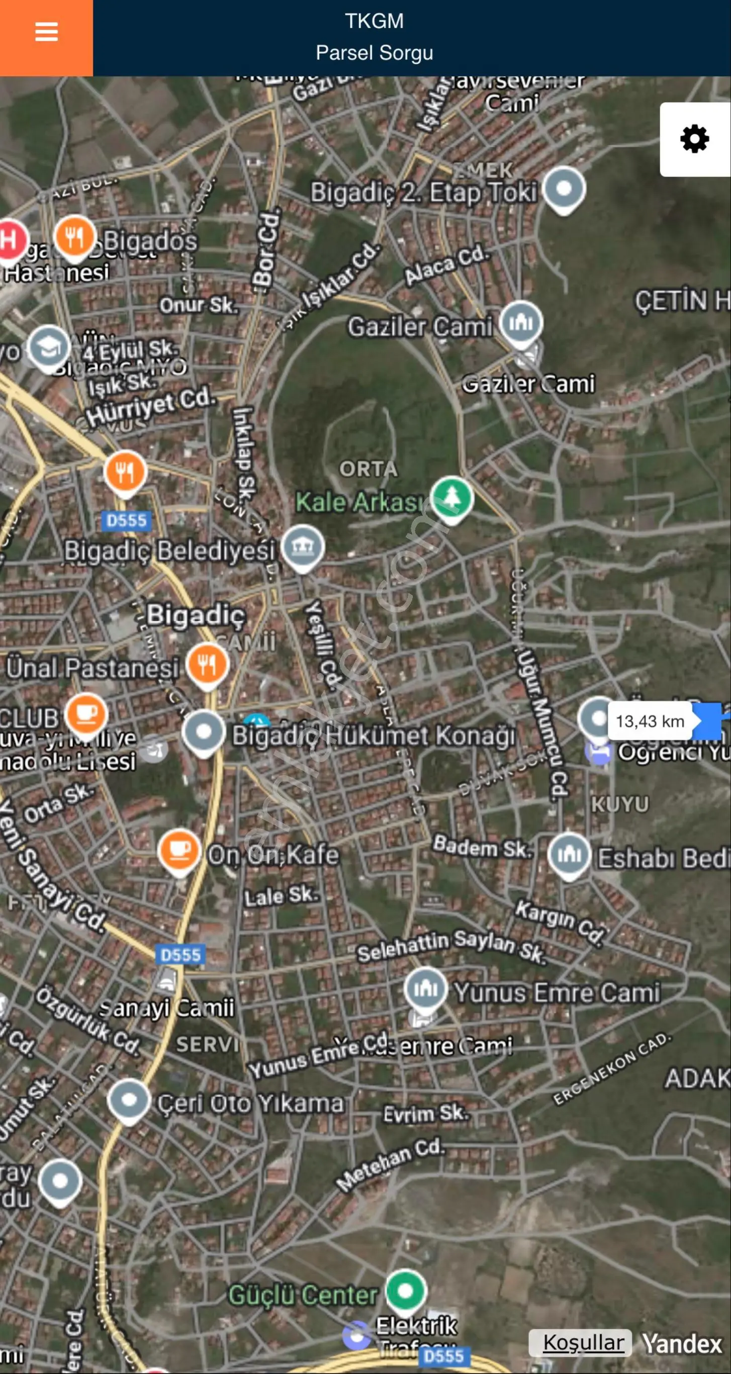 Balcity - Balıkesir Bigadiç Hisarköy'de Resmi Yola Çift Cephe Satılık Tarla — fotoğraf 3