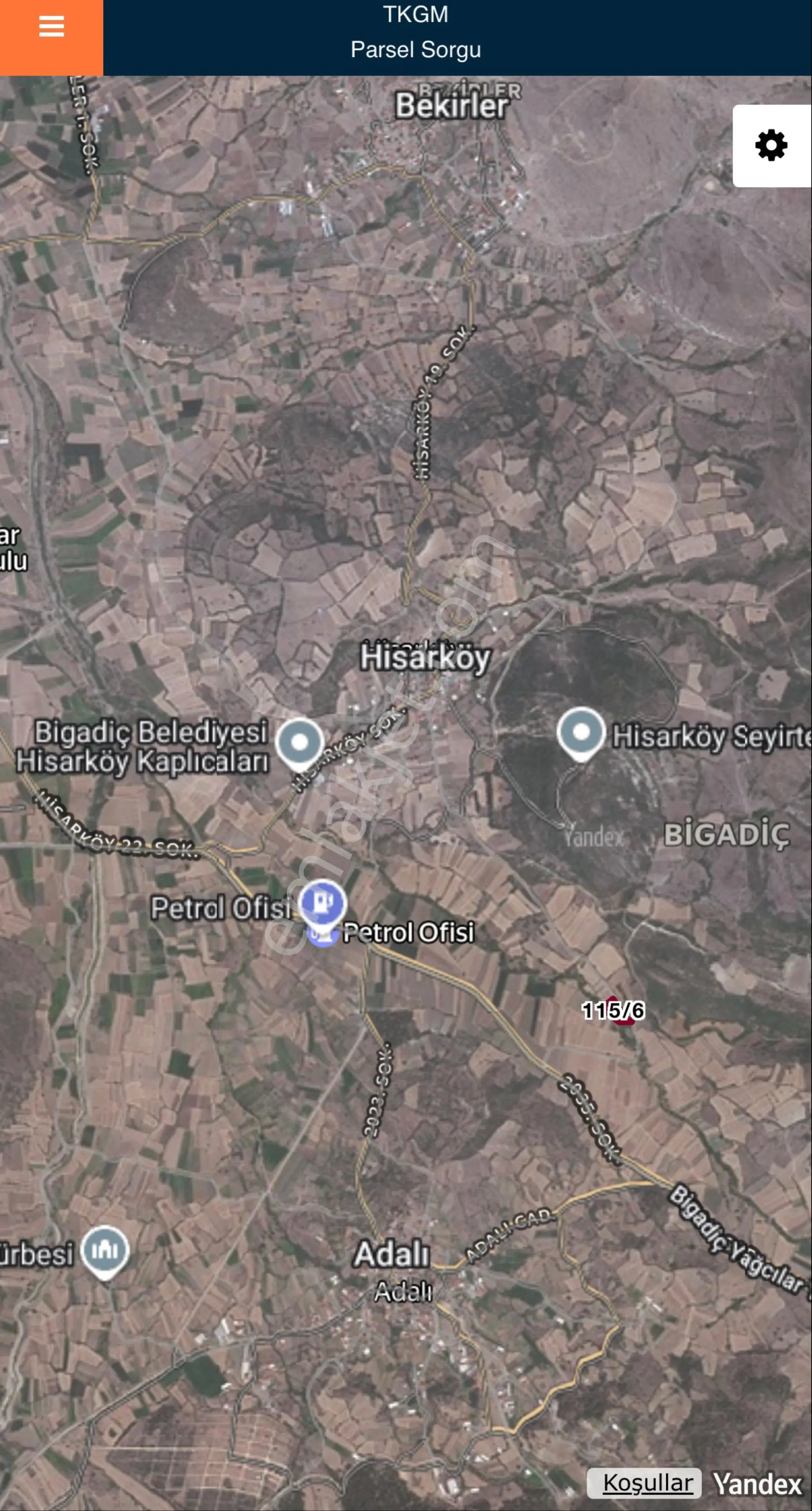 Balcity - Balıkesir Bigadiç Hisarköy'de Resmi Yola Çift Cephe Satılık Tarla — fotoğraf 9