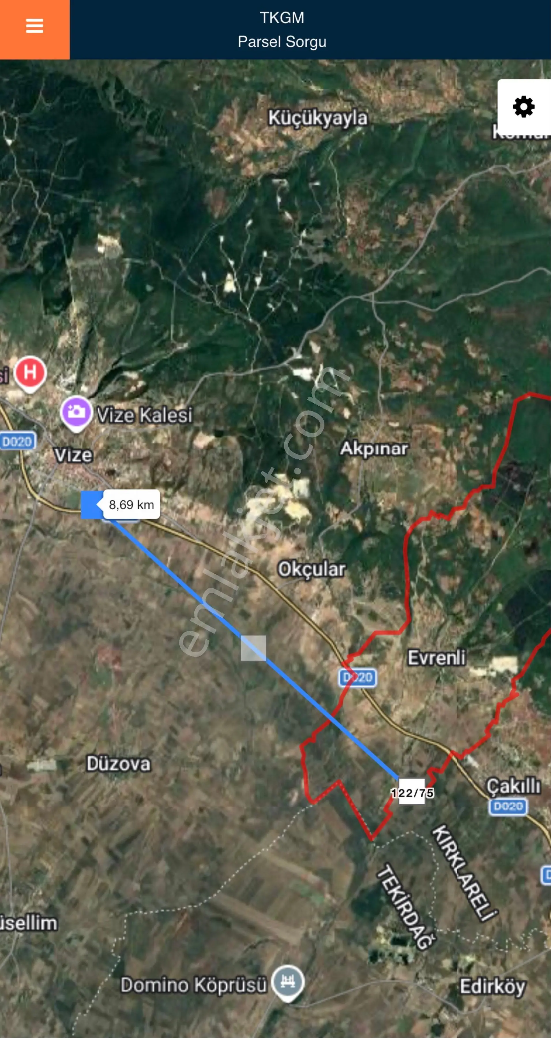 Balcity - Kırklareli Vize’de Çakıllı'ya Komşu İmar Sınırında Fırsat Parsel! — fotoğraf 13