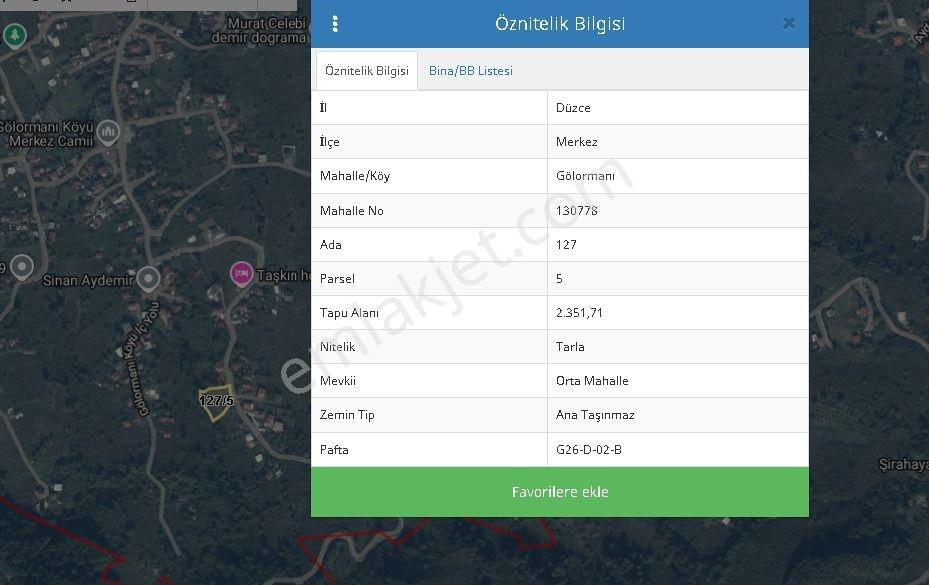 Düzce Merkez Golormani Köyünde Satılık Arsa — fotoğraf 26